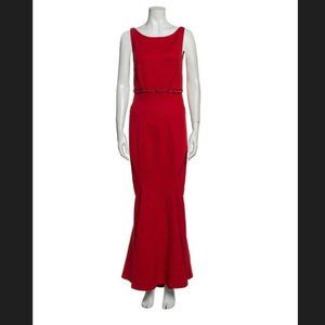 ❌SOLD❌Zac Posen Red mermaid evening gown